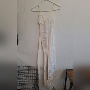 Banana Republic White Maxi Dress
